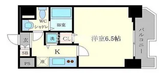 プレサンス難波EASTモダニティ【2階】の間取り
