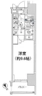 ソルテラスNAMBAフロント【3階】の間取り