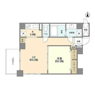 スタイリオ恵比寿SKY【3階】の間取り