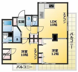 パインヒルガーデン【4階】の間取り