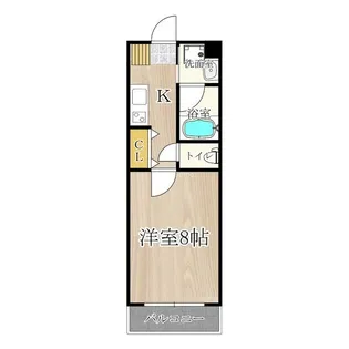 CITYSPIRE幸町【2階】の間取り