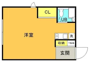 サンブリッジA【1階】の間取り