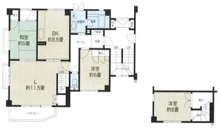 ハイム北野の間取り