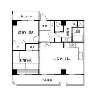 シティアリーナ阿波座西【9階】の間取り