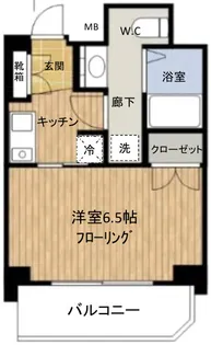 エスリード心斎橋西【3階】の間取り