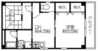 シャルマンコート神戸駅前【4階】の間取り