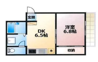 オータスビレッジ【3階】の間取り