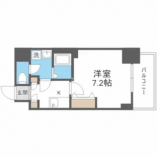 ファーストフィオーレ九条Ⅲ【12階】の間取り