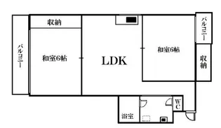 丸元ビル【3階】の間取り