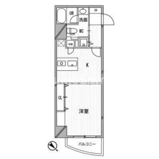 インボイス難波南レジデンス【5階】の間取り