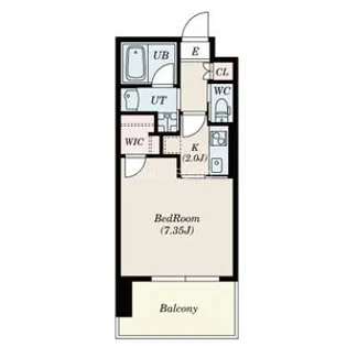 アプリーレ南堀江 (旧プレジオ南堀江)【11階】の間取り