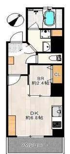 レクシア九条DUO【5階】の間取り