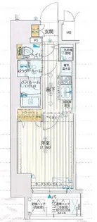 ラヴ心斎橋ウエスト【15階】の間取り