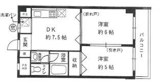 朝日プラザ靱公園第2【10階】の間取り