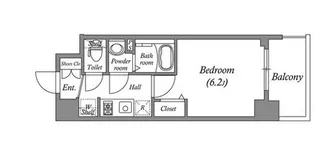 グランカリテ九条南【4階】の間取り