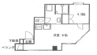 新光ビル【5階】の間取り