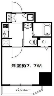 スワンズ江戸堀ウエストパーク【9階】の間取り