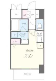 セイワパレス玉造駅上【9階】の間取り