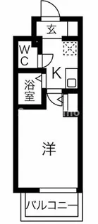 エスリード上本町北【10階】の間取り