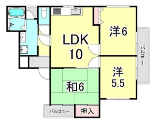 io甲陽園【2階】の間取り