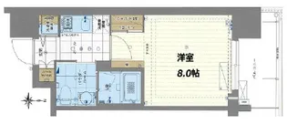 エスライズ北堀江スワン【5階】の間取り