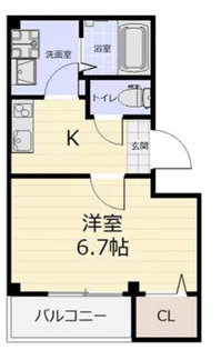 グリーンハウス【2階】の間取り