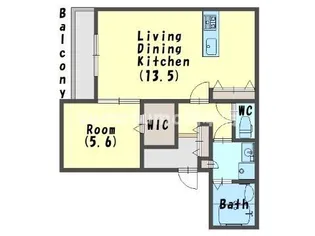 シエーナ芦屋【1階】の間取り