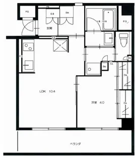 シャインウェル丸央2166【7階】の間取り