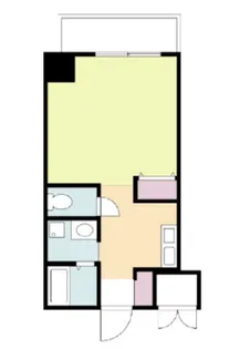 ロイヤルクイーンズパーク【4階】の間取り