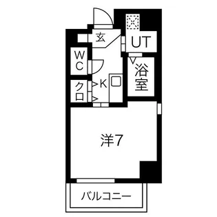 SunSun ABC【8階】の間取り