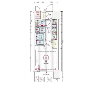 ザ・ウエストマークシティプレミアム【3階】の間取り