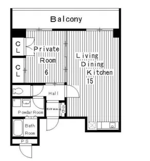 DO夕陽丘【4階】の間取り