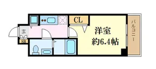 クリスタルグランツ西本町【14階】の間取り