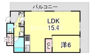藤和ライブタウン本山【2階】の間取り