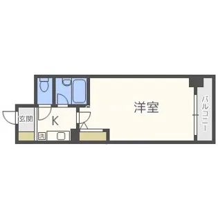 エスリード本町(マイナビSTAY本町)【8階】の間取り