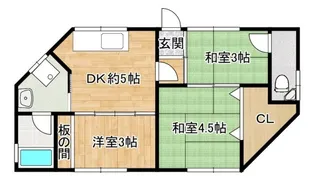 Cozy板宿【2階】の間取り