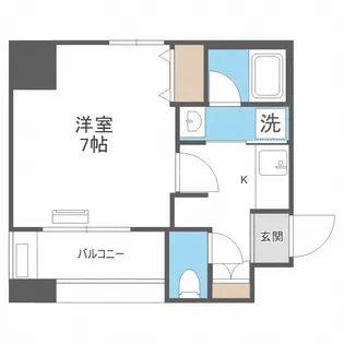 ララプレイス大手通LD【9階】の間取り