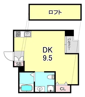 三國ビル【5階】の間取り