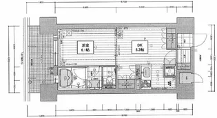 リーガルあみだ池新町【2階】の間取り