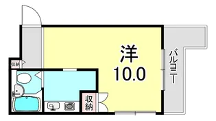 エルミーレ兵庫駅前【3階】の間取り