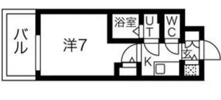 エスリードレジデンス大阪難波【12階】の間取り
