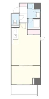 Residence Tresor Dieu【7階】の間取り