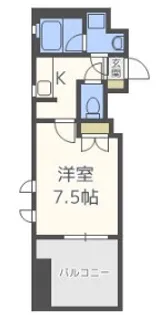 KAISEI本町【10階】の間取り
