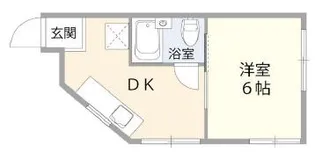 石井荘【1階】の間取り