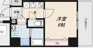 Blue西長堀【8階】の間取り