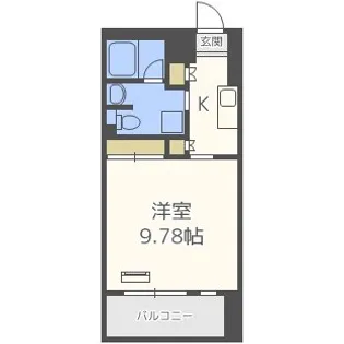 ル・パピヨンDX【7階】の間取り