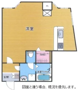 桜川市松ビル【7階】の間取り