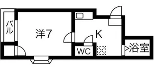 アーバンステージ・アペックス【4階】の間取り