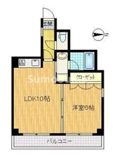 グラン・ヴァレ【3階】の間取り