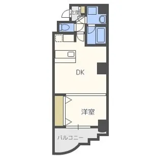 THE PREMIUM AQUA【7階】の間取り